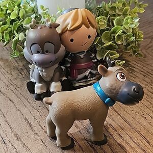 Disney frozen Sven, Jackson and Kristoff  figurine